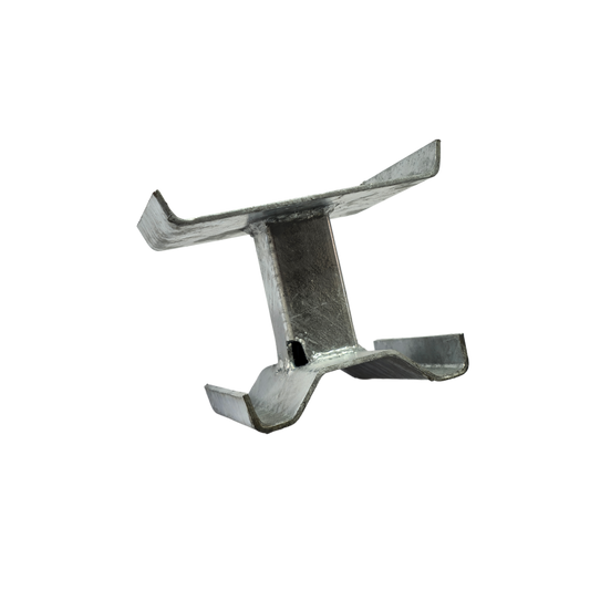 Double tensioning wedge - with corner drainage