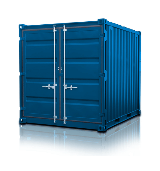 Lagercontainer 10' Enzianblau